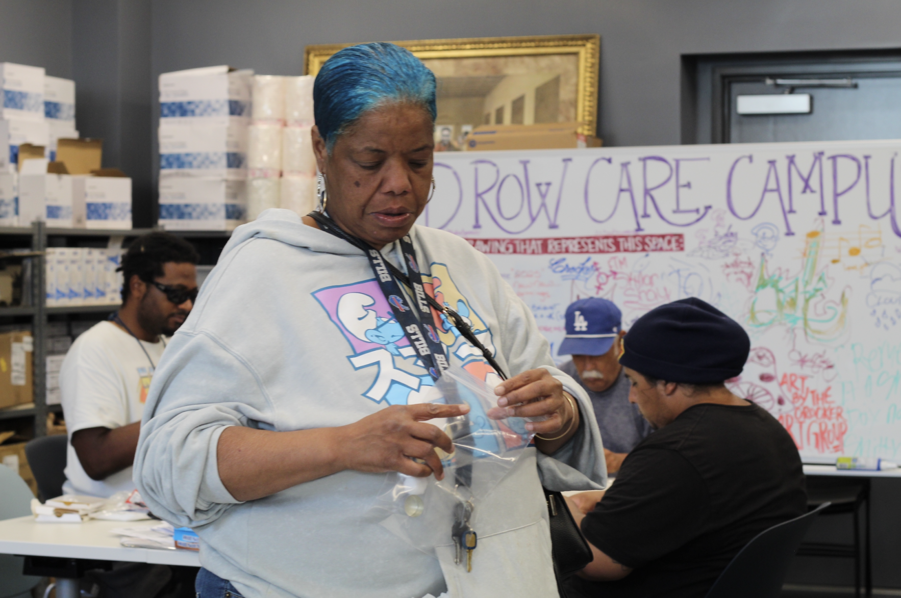 skid row voluteer